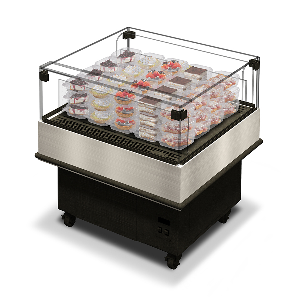 Single Deck High-Visibility Refrigerated Cases